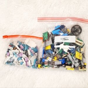 LEGO & TYCO Assorted Building Blocks in Various Colors and Parts